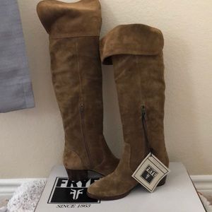 Frye Clara OTK boots - brand new condition!